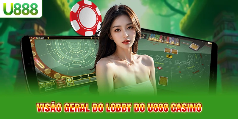 Visão geral do lobby do U888 Casino