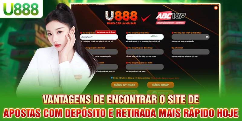 Vantagens de Procurando o site de apostas com depósitos e retiradas mais rápidos