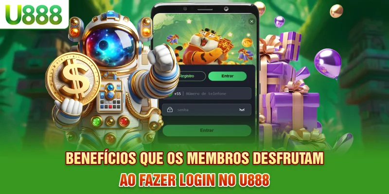 Benefícios que os membros desfrutam ao fazer login no U888 Benefícios que os membros desfrutam ao fazer login no U888