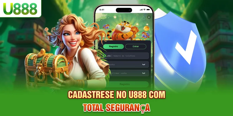 Registrar-se no U888 com total segurança