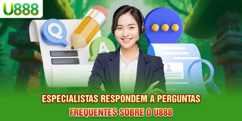 Especialistas respondem a perguntas frequentes sobre o U888 Especialistas respondem a perguntas frequentes sobre o U888