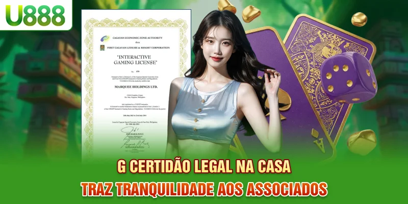 G Certidão legal na casa traz tranquilidade aos associados G Certidão legal na casa traz tranquilidade aos associados