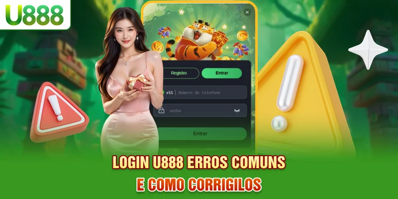 Fazer login no U888 - Erros comuns e como corrigi-los Fazer login no U888 - Erros comuns e como corrigi-los