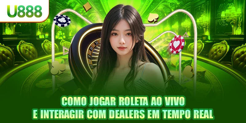 Como jogar roleta ao vivo e interagir com dealers em tempo real