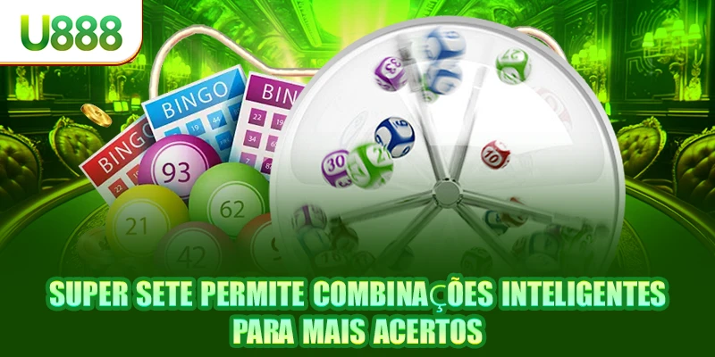 Super Sete permite combinações inteligentes para mais acertos