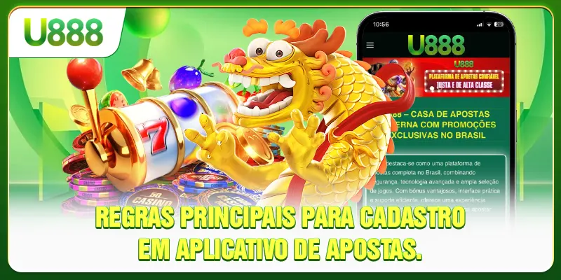 Regras principais para cadastro em aplicativo de apostas